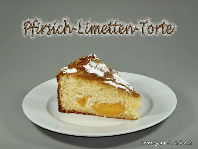 Pfirsich-Limetten-Torte