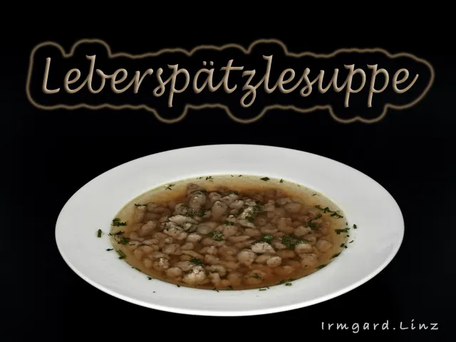 Leberspätzlesuppe