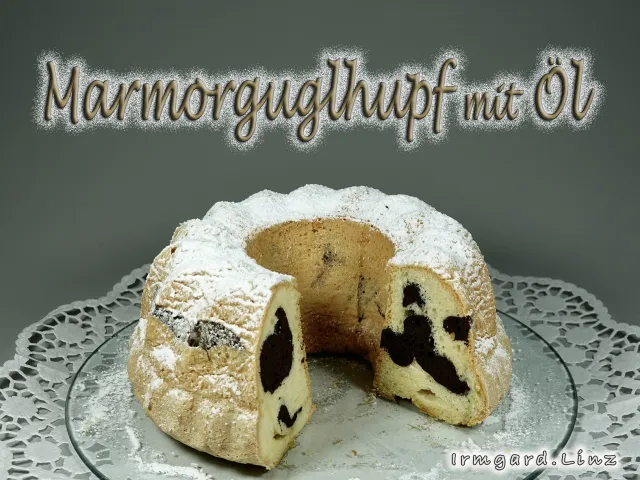 Marmorguglhupf mit Öl