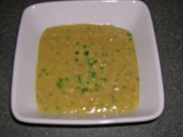 Knoblauch Haferflocken Suppe