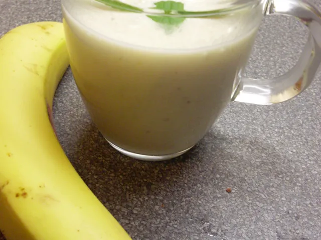 Bananenmilch