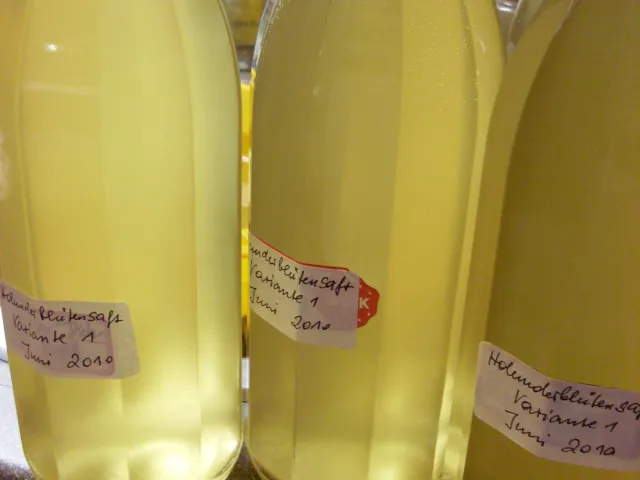 Holunderblüten - Sirup