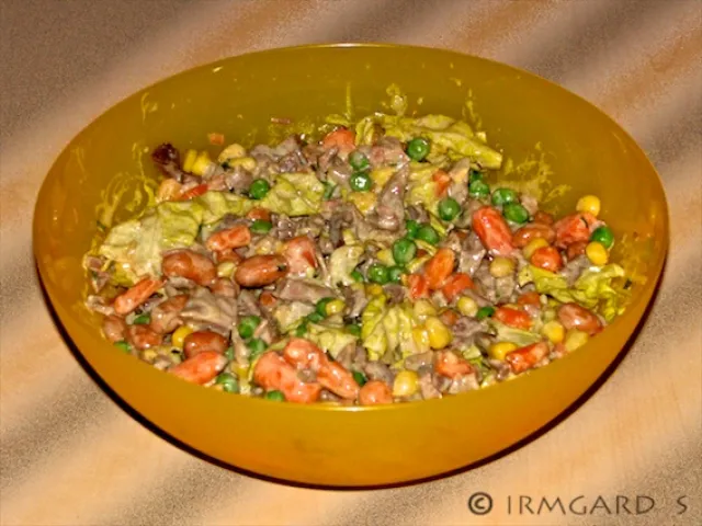 Gansl-Gemüse-Salat