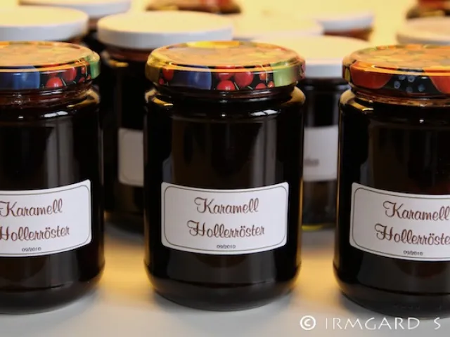 Karamell-Hollerröster