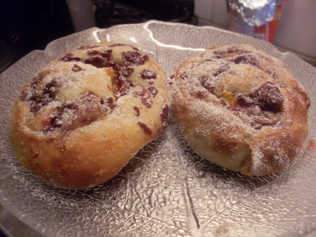 Schokopuddingschnecken