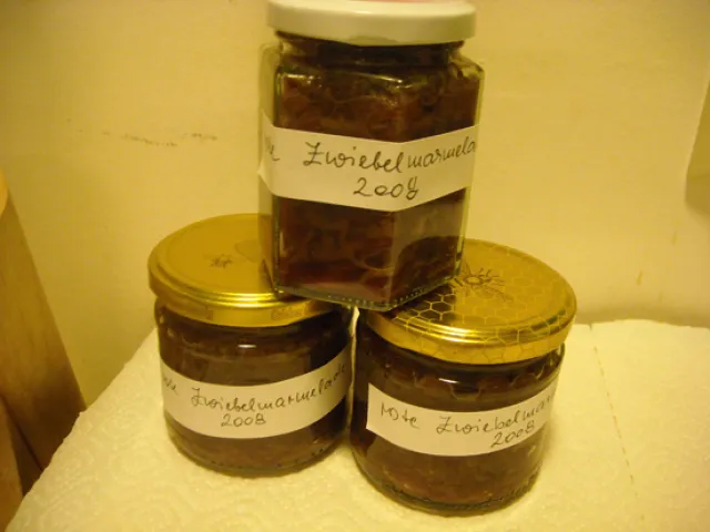 Rote Zwiebelmarmelade