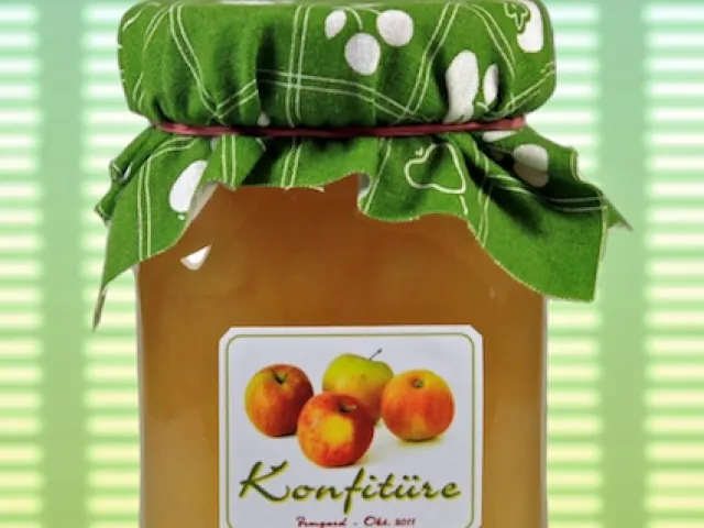 Apfelkonfitüre
