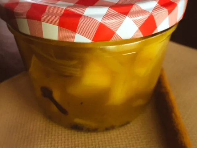 Apfel-Rhabarber Kompott