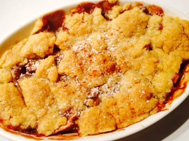 Herbstmenü: APPLE CRUMBLE