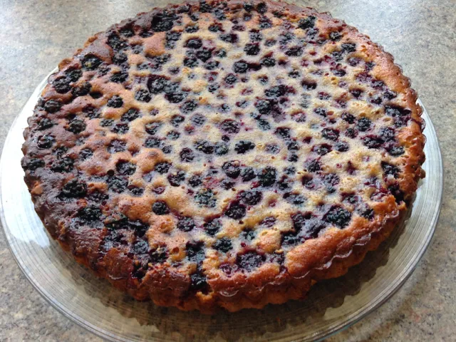 Brombeerkuchen