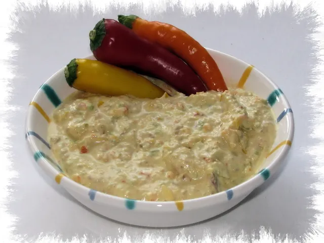 Bunter Topfenaufstrich