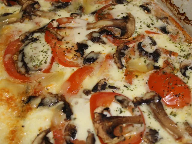 Funghi-Pizza (mit Champignons)