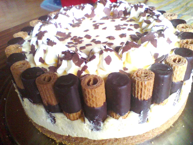 Traumhafte Eierlikör - Sahnetorte