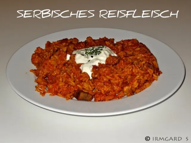 Serbisches Reisfleisch