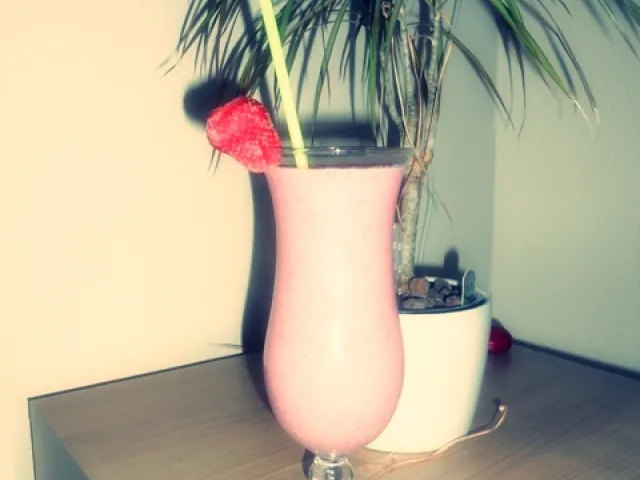 Erdbeer-Buttermilch-Shake