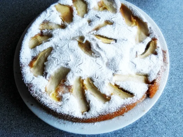 Apfelschichtkuchen