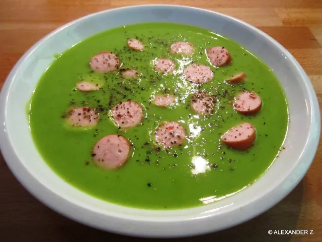 Wasabi Würstel Suppe