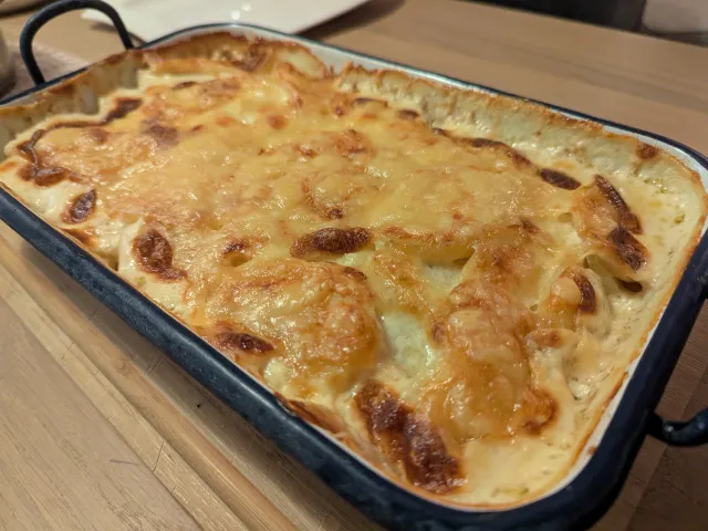 Erdäpfelgratin