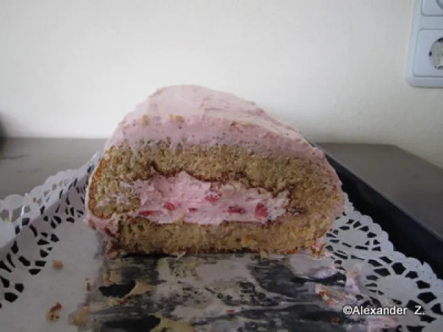 Erdbeer Vollwertbiskuit