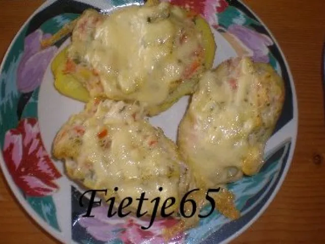 Käsekartoffeln überbacken