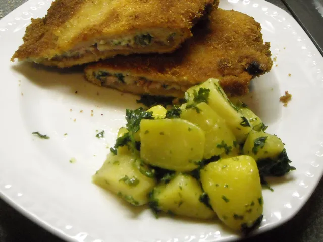 Gefülltes Schweinsschnitzel