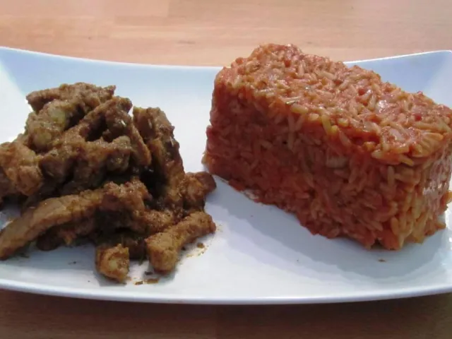 Gyros mit Tomatenreis