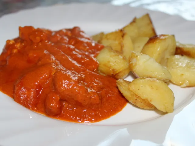 Hühnerpaste mit Kartoffeln