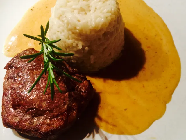 Filet in Weißweinsauce