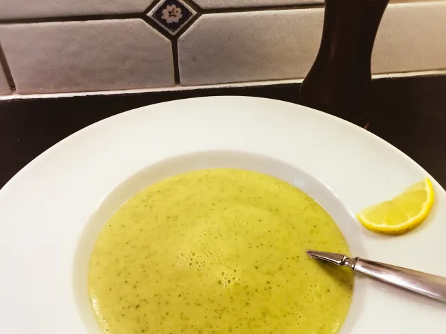 Zucchinischaumsuppe