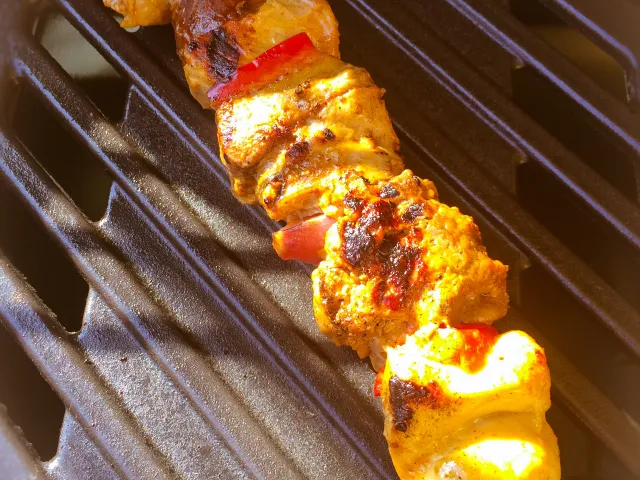 Gemischter Fleischspieß 