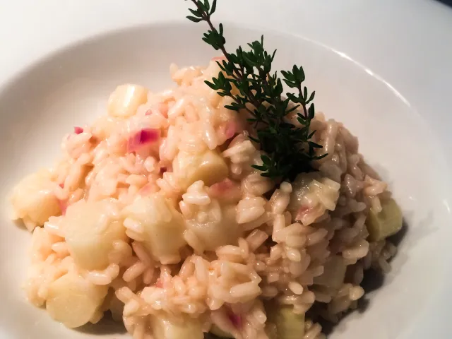 Spargelrisotto irgendwie anders als sonst in 