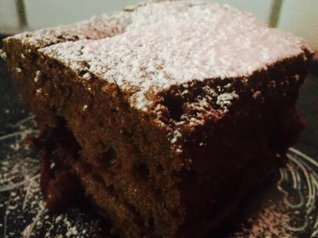 Schokolade Kuchen mit Früchte 