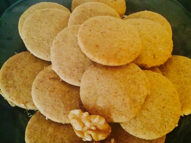 Einfache Nuss Plätzchen 