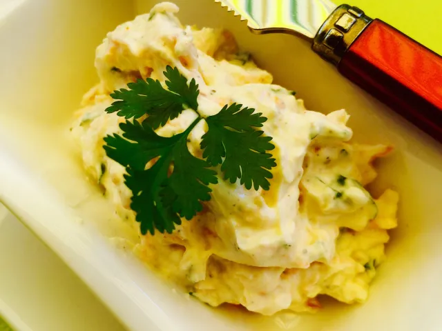 Karotten- Koriander Aufstrich mit Ingwer 