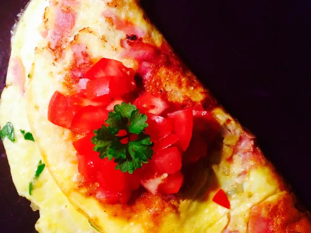 Schinken- Käse Omelett 