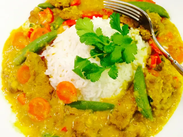 Rindfleisch-Linsen Curry 