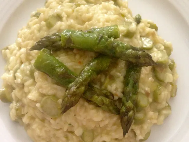 Spargelrisotto