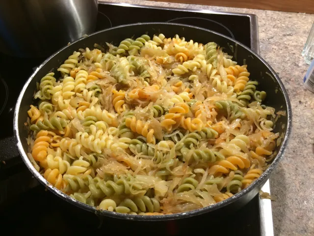 Pasta mit Weisskraut
