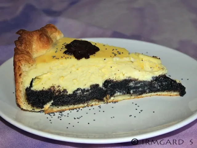 Mohn-Käse-Kuchen