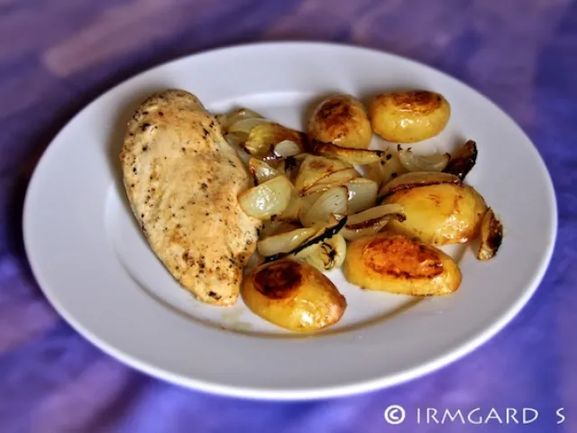 Honig-Zitronenhühnchen