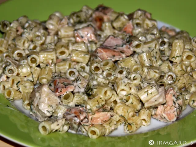 Lachs-Pasta-Pfanne
