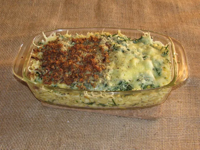 Bärlauch-Käsespätzle