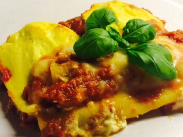 Kartoffel-Tomaten Cannelloni 