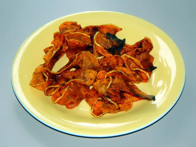 Kürbis-Chips