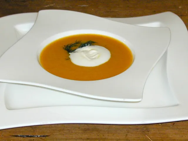 Kürbiscremesuppe