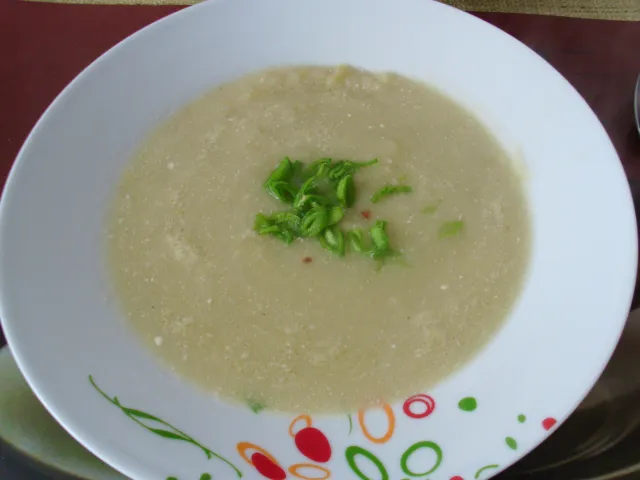 Lauchcremesuppe