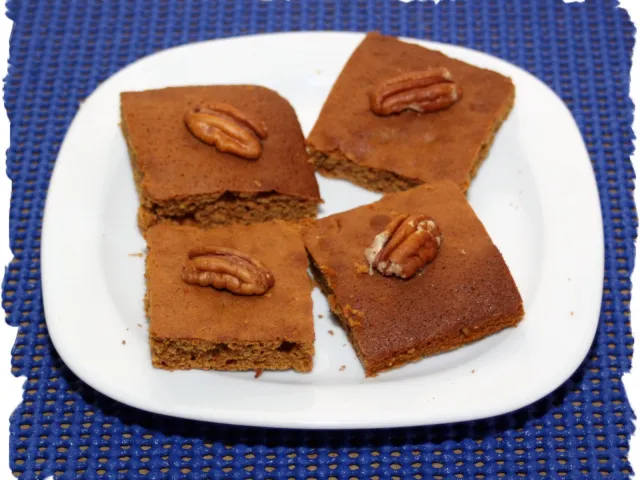 Lebkuchen mit Pecannüssen