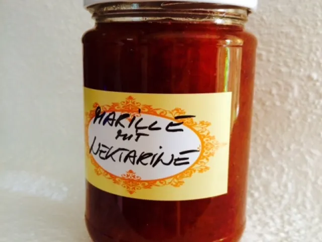 Marillenmarmelade mit Nektarinen+Cointreau