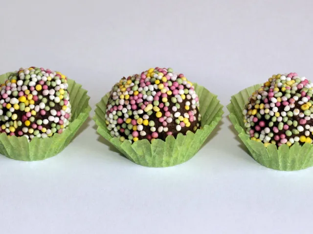 Maroni-Schoko-Kugeln