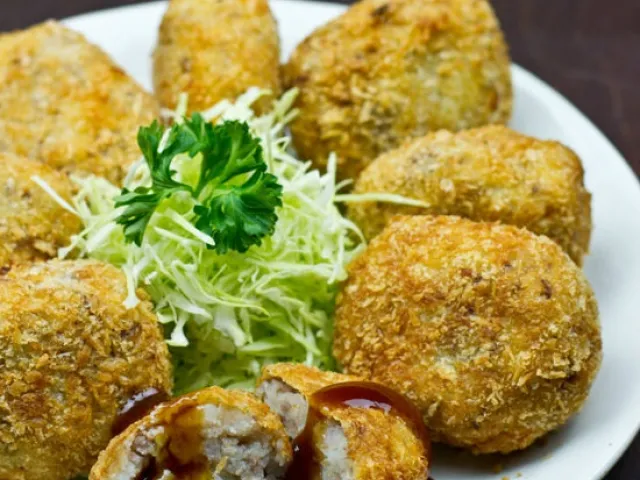 Japanische Fleischlaibchen